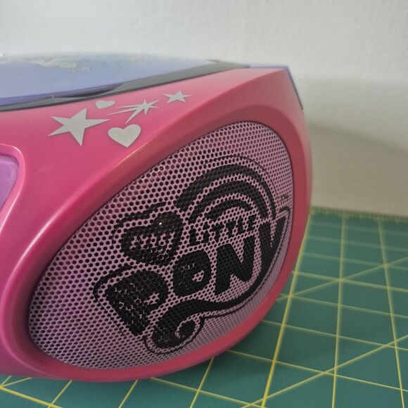 Portable CD Player Radio My Little Pony Boombox 56357 Pnk Tru Parts Only Decor - Picture 5 of 7